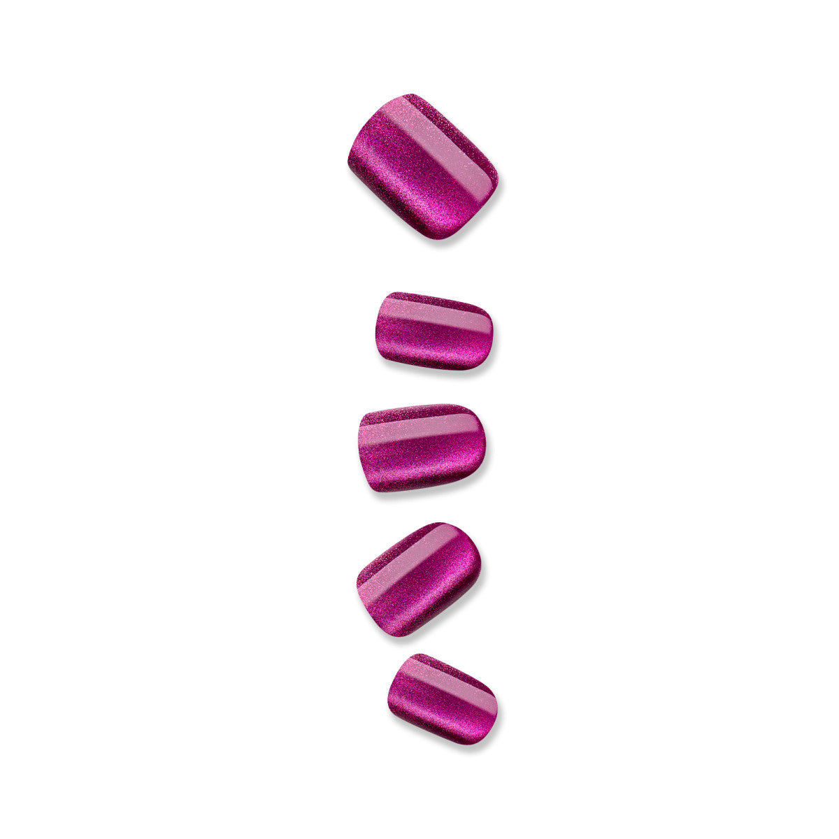 colorFX by imPRESS Press-On Nails, No Glue Needed, Růžová, Short Zaoblený, 30 ks