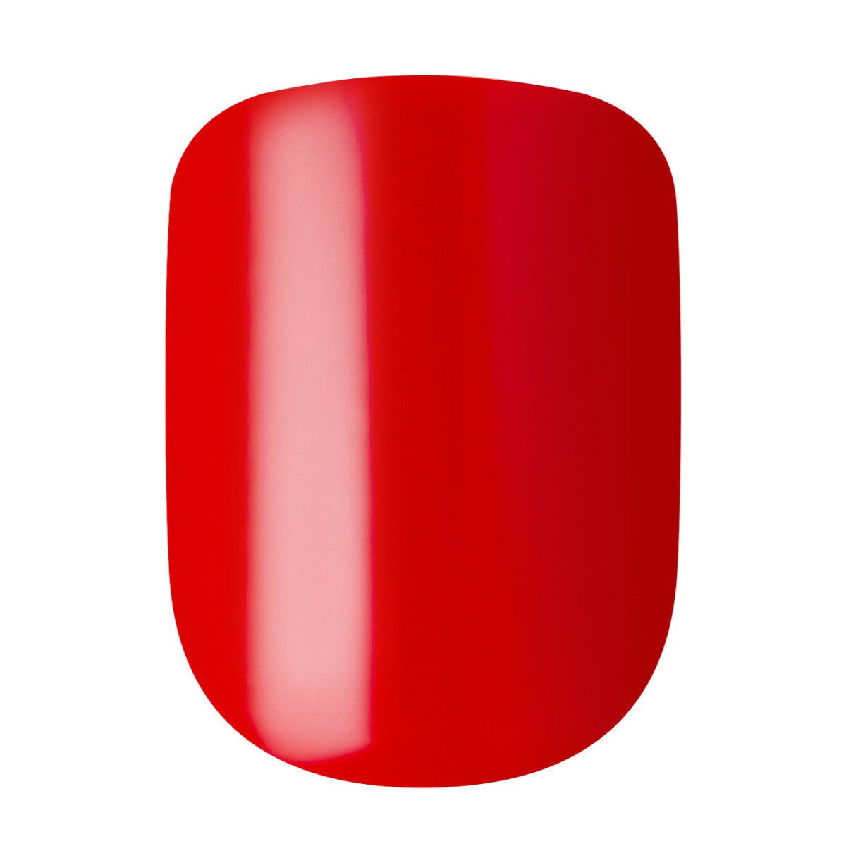 imPRESS Color No Glue Mani Press On Nails, Color, Reddy or Not, Červená, Short Zaoblený, 30 ks