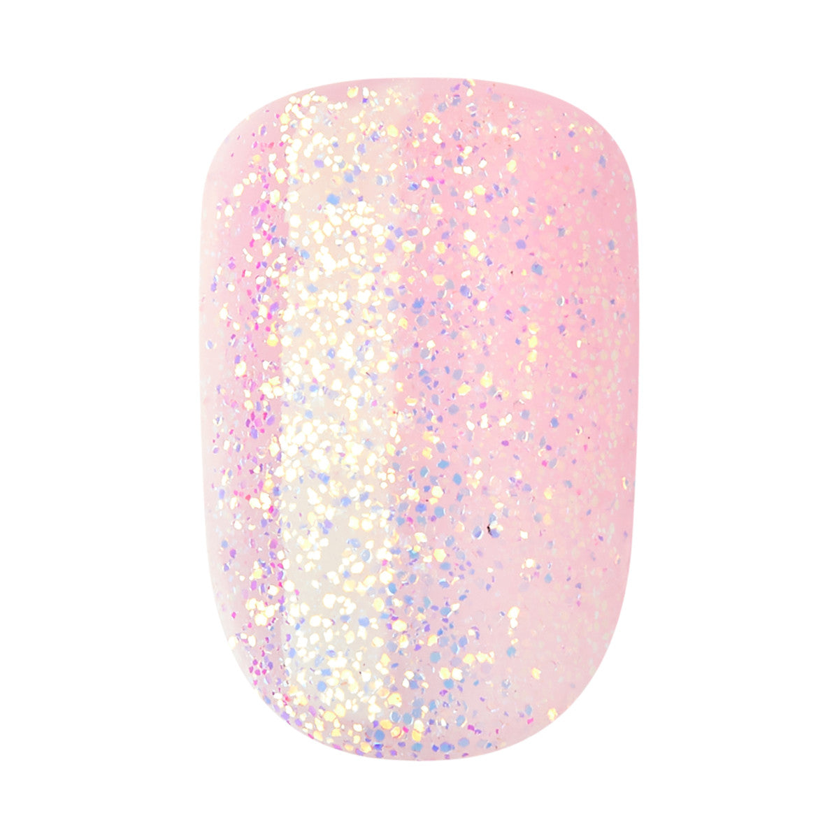 KISS imPRESS No Glue Mani Press On Nails, Color FX, Pop Star, Pink, Short Squoval, 30ct