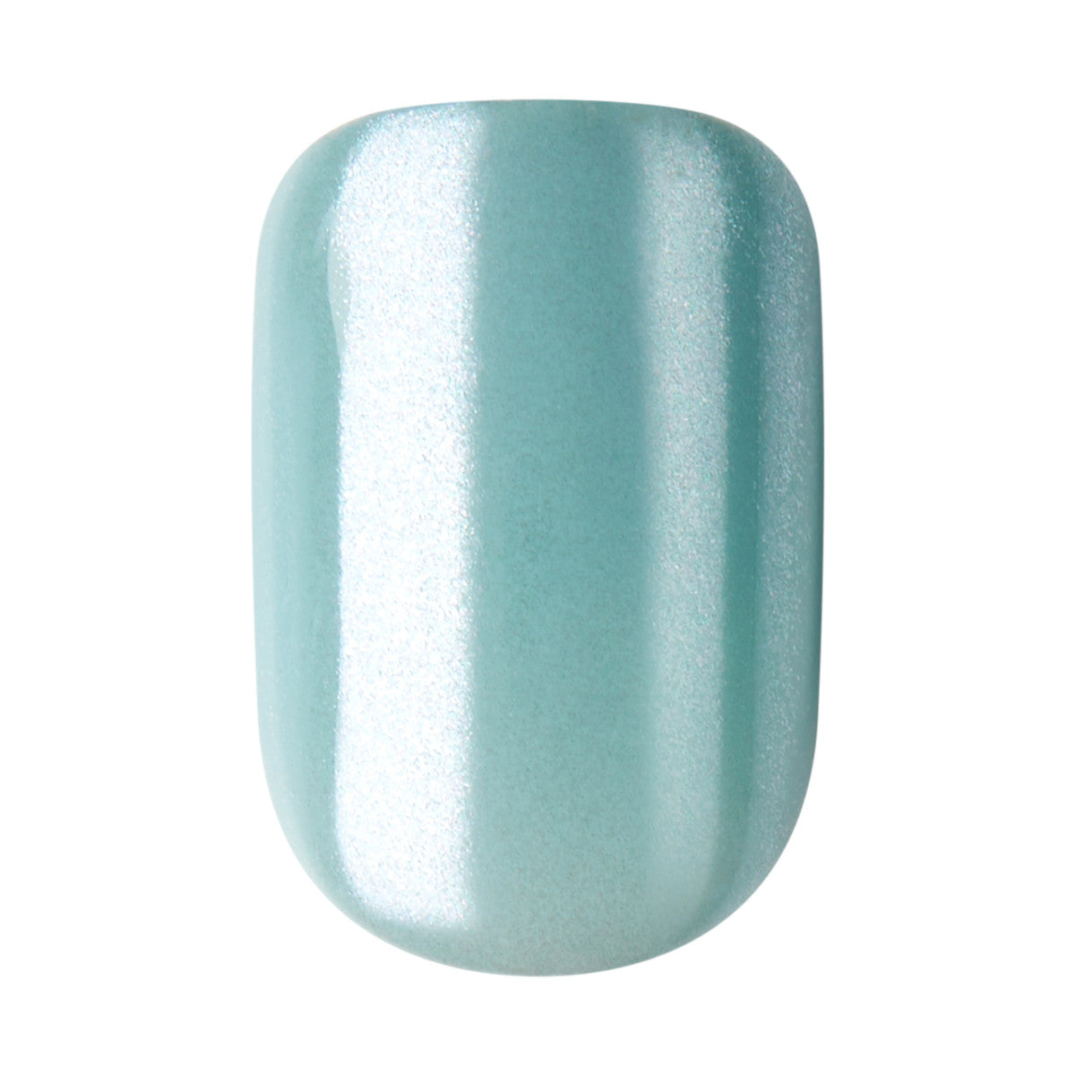 colorFX by imPRESS Press-On Nails, No Glue Needed, Středně zelená, Short Zaoblený, 30 ks