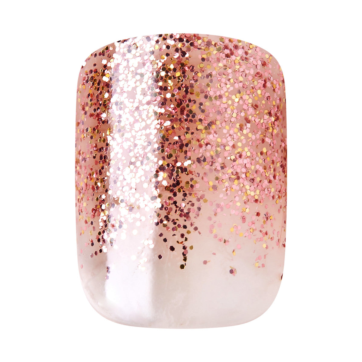 colorFX by imPRESS Press-On Nails, No Glue Needed, Neutrální, Short Zaoblený, 30 ks