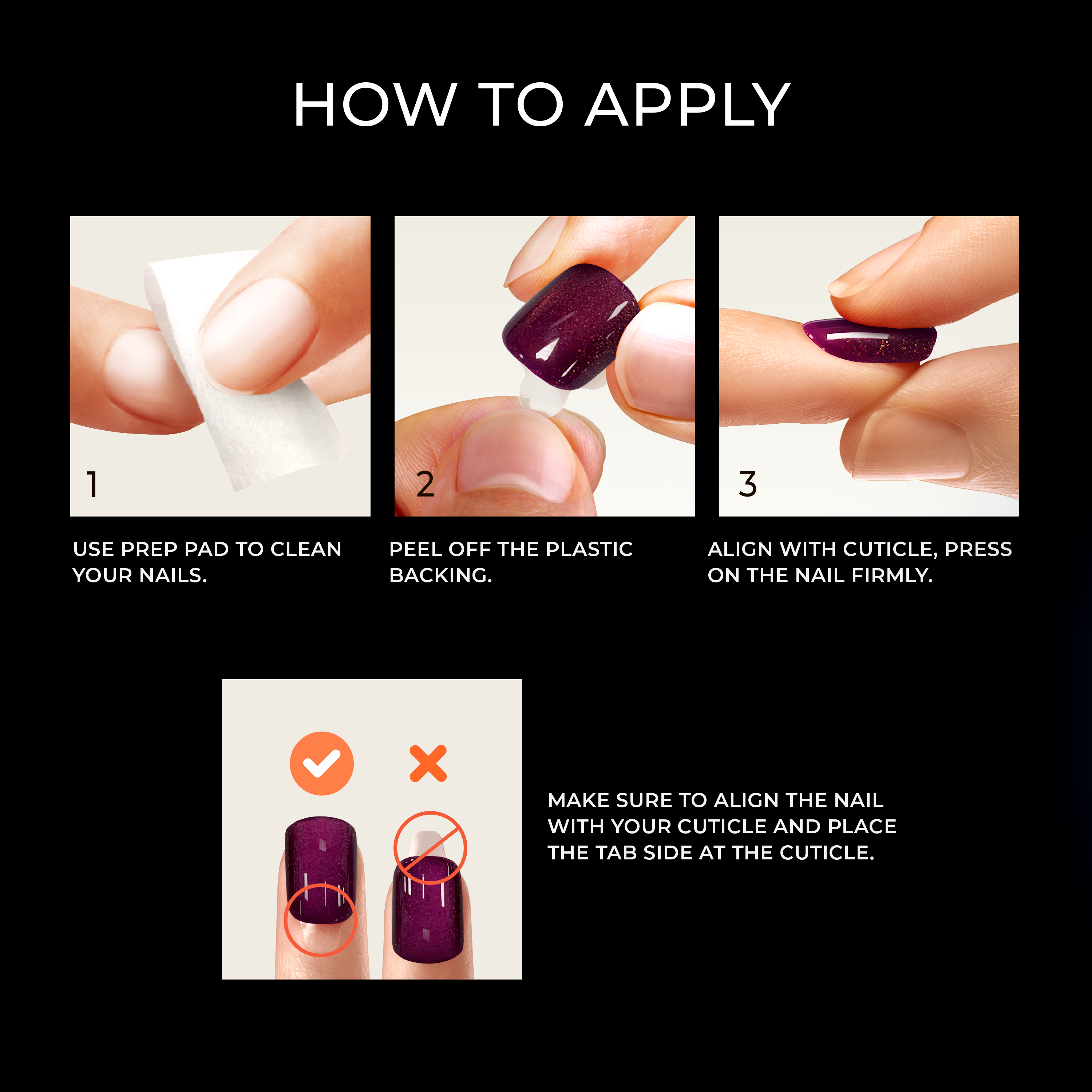 colorFX by imPRESS Press-On Nails, No Glue Needed, Tmavě zelená, Short Zaoblený, 30 ks