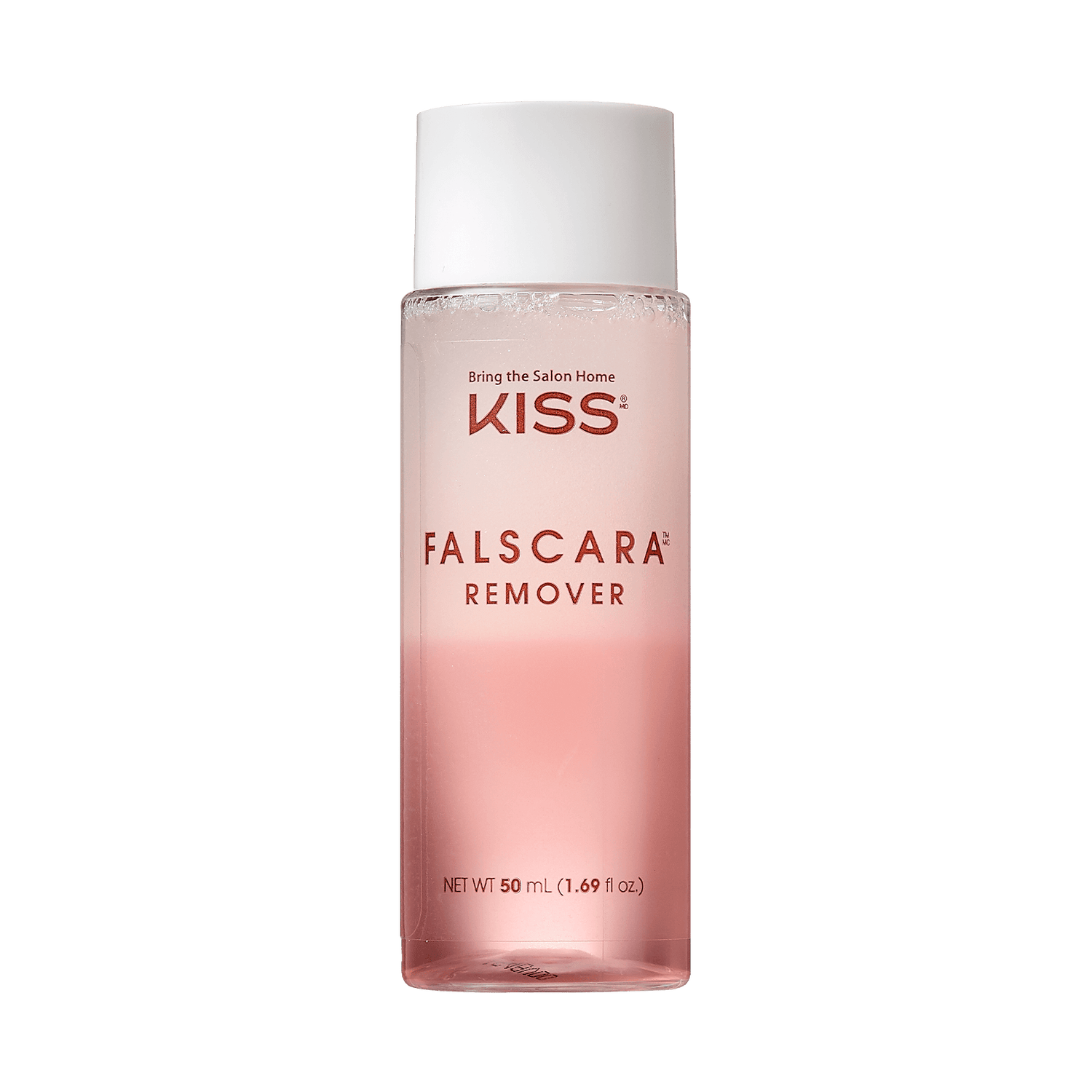 KISS FALSCARA False Eyelash Wisps Remover, Rosewater Infused, NET WT 50 ml (1.69 fl. oz.)