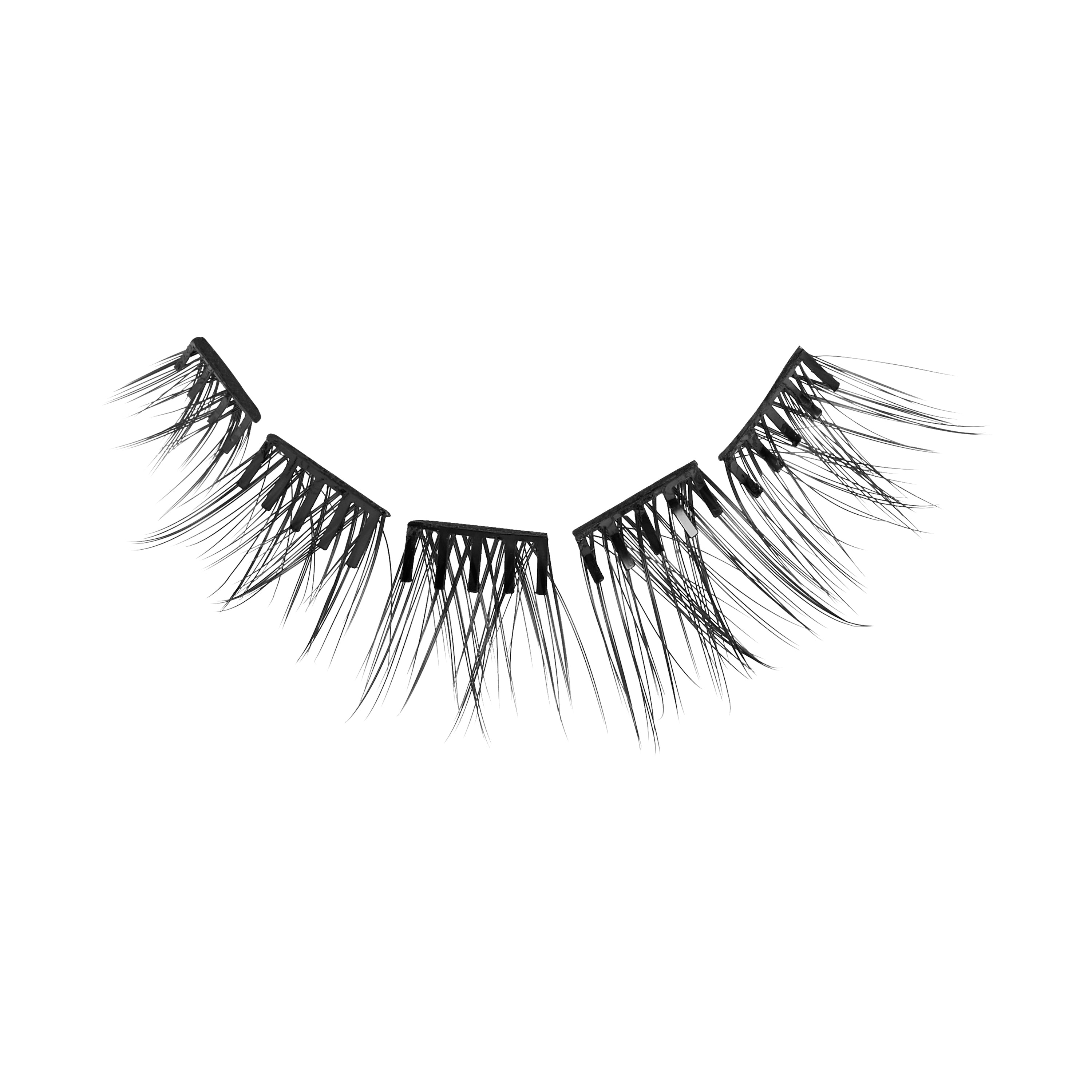 KISS imPRESS Falsies Press On Self Adhesive Eyelashes, Classic Volume, 36 Lash Clusters (Copy)