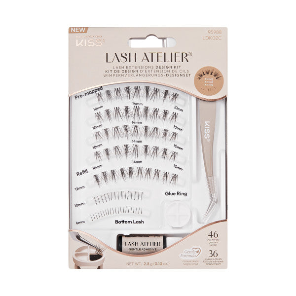 KISS Lash Atelier Individual Lash Extensions Design Kit – Anime