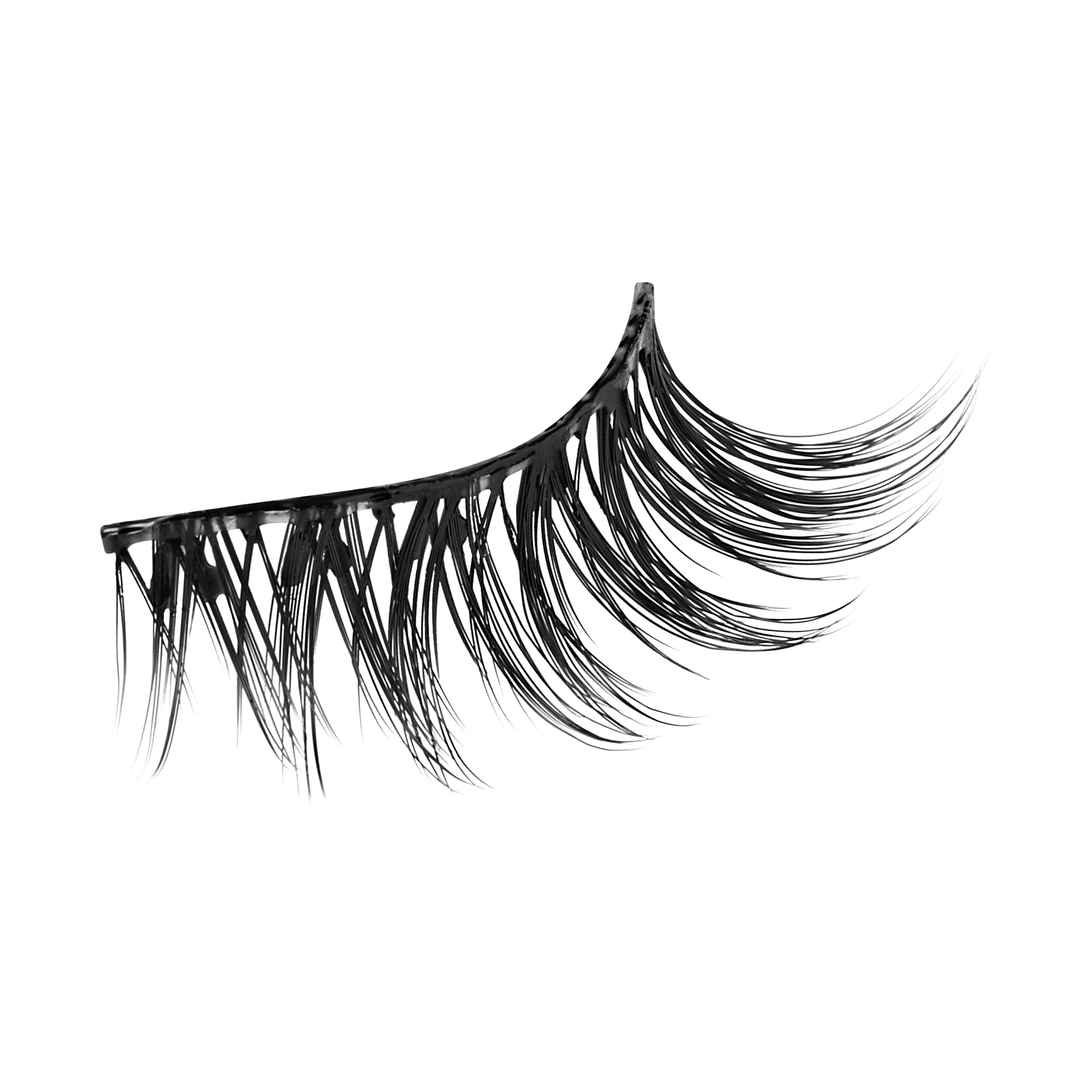 KISS imPRESS Pre-Glued Strip Lashes Kit, Classic Wispy, 2 Pair Self Adhesive Eyelashes (Copy)