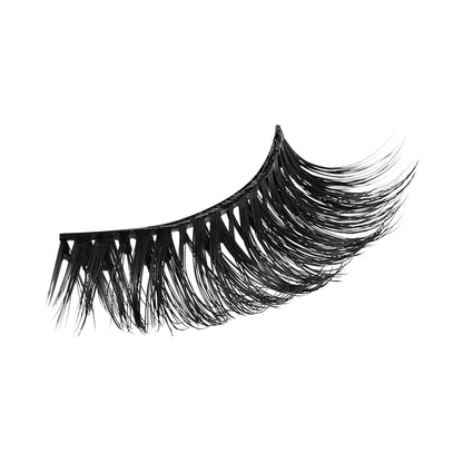 KISS imPRESS Pre-Glued Strip Lashes Kit, Classic Volume, 2 Pair Self Adhesive Eyelashes (Copy)