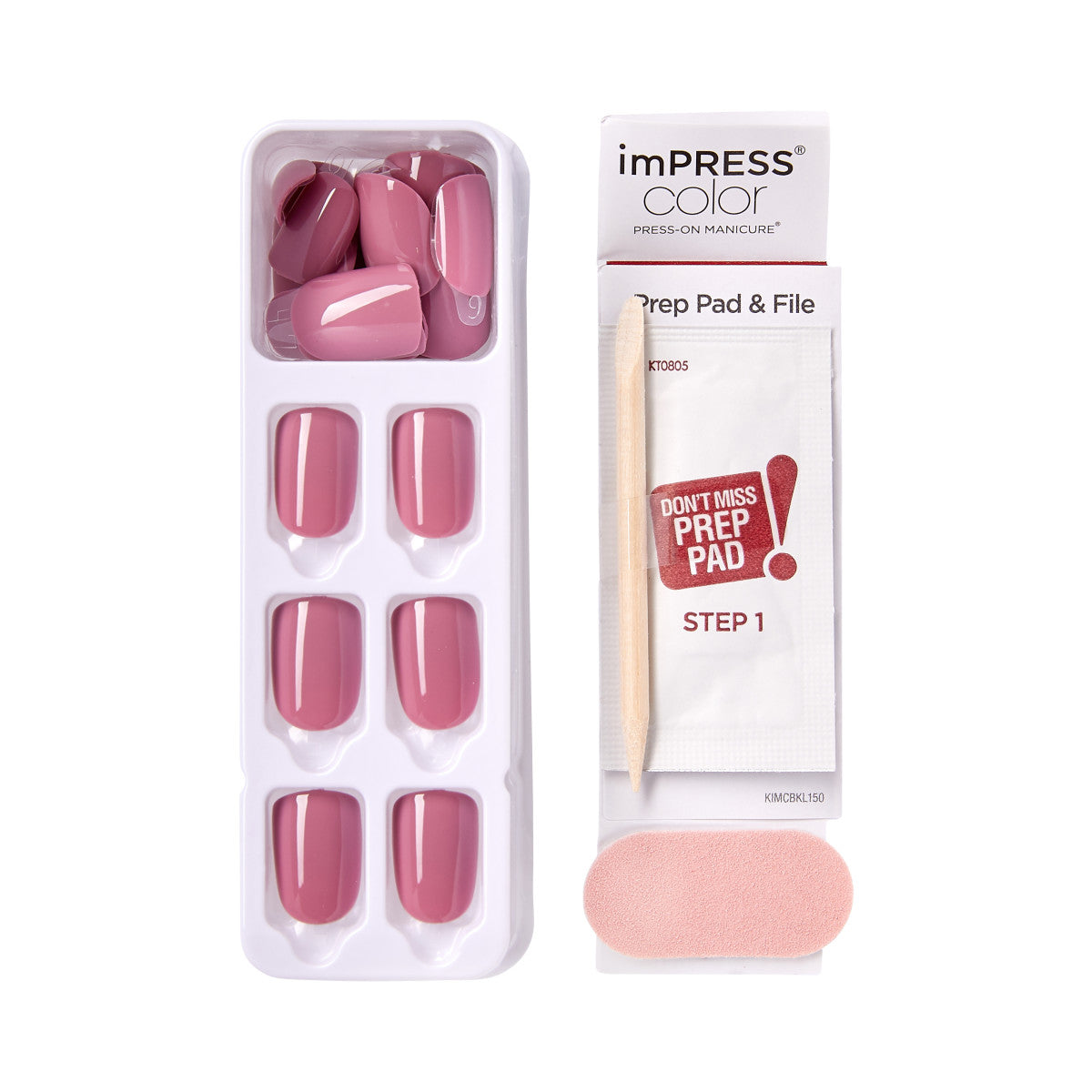 imPRESS Color Press-On Nails - Petal Pink