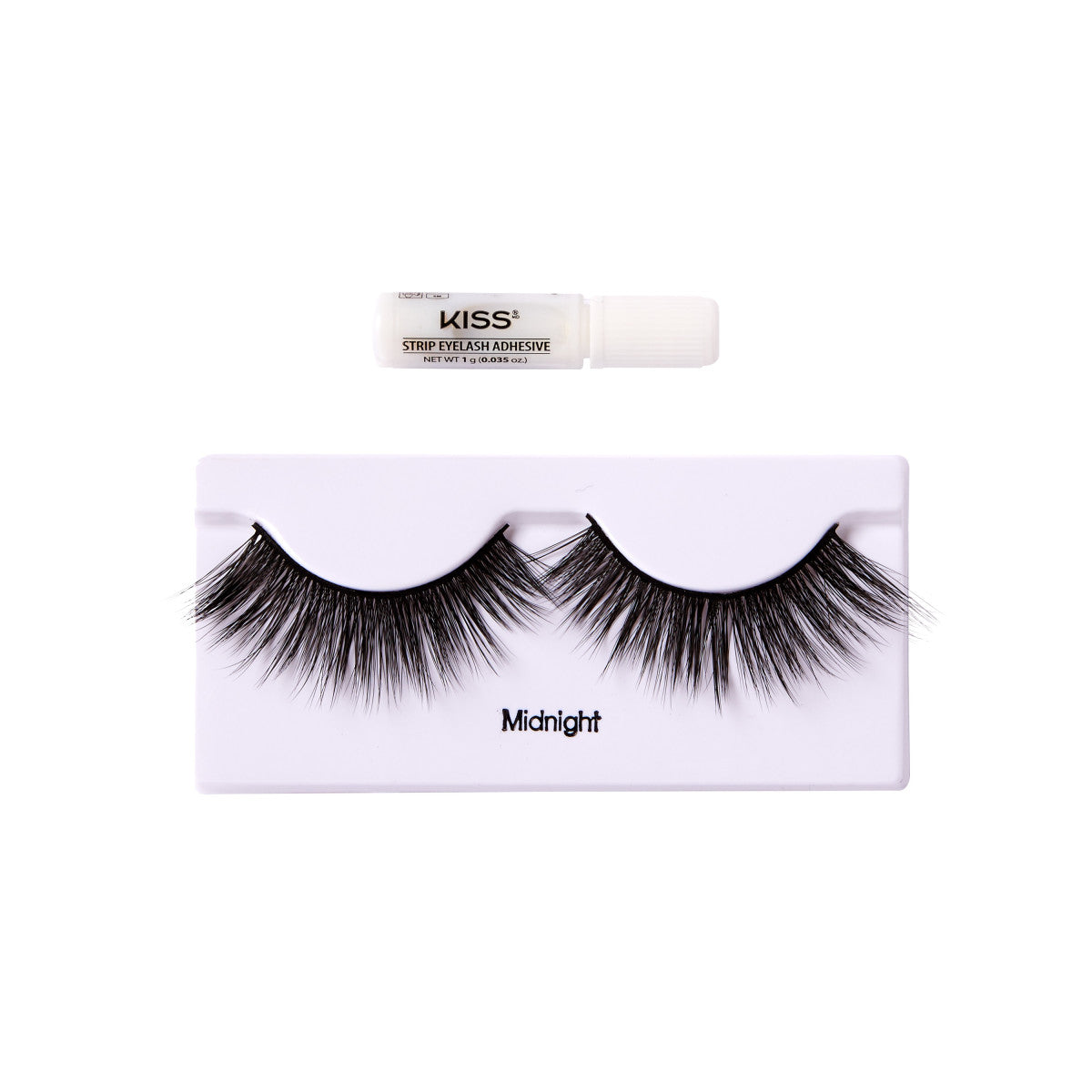 KISS Lash Couture Faux Mink Collection False Eyelashes, ‘Midnights’ - 1 Pair