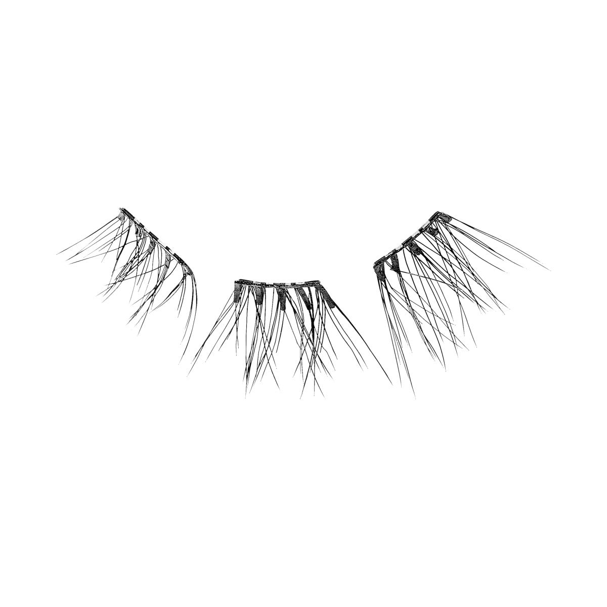 KISS imPRESS Lash Clusters, imPRESS Falsies, Classy Natural, 10mm-12mm, 12 Clusters