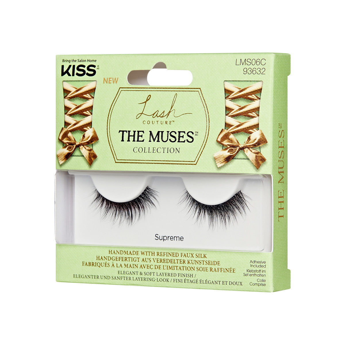 KISS Lash Couture False Eyelashes The Muses Collection, Style &