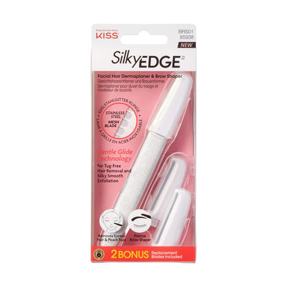 KISS Silky Edge Facial Hair Dermaplaner &amp; Brow Shaper