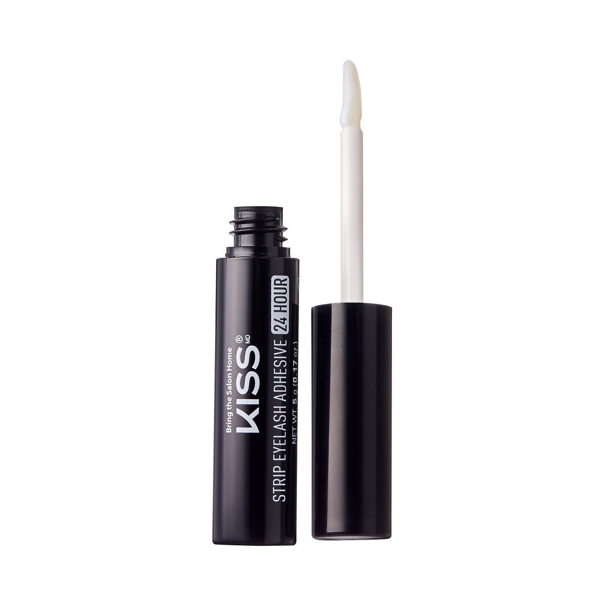 KISS 24 Hour Strip Lash Adhesive, Net Wt. 5g (0.17 oz.) - Clear