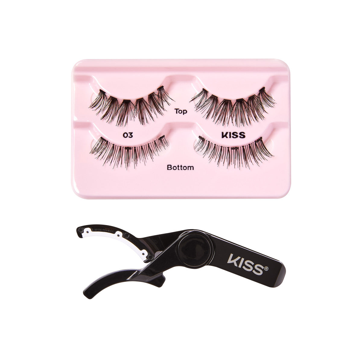 KISS Magnetic, False Eyelashes, Strip Lash Style 03, 2 Pairs