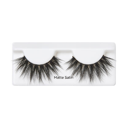 KISS Lash Couture 3D Matte, False Eyelashes, Matte Satin, 16 mm, 1 Pair