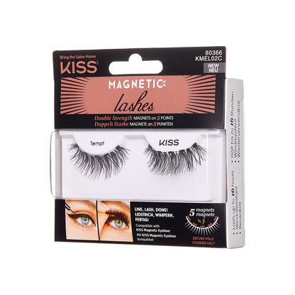 KISS Magnetic, False Eyelashes, Tempt, 12 mm, 1 Pair