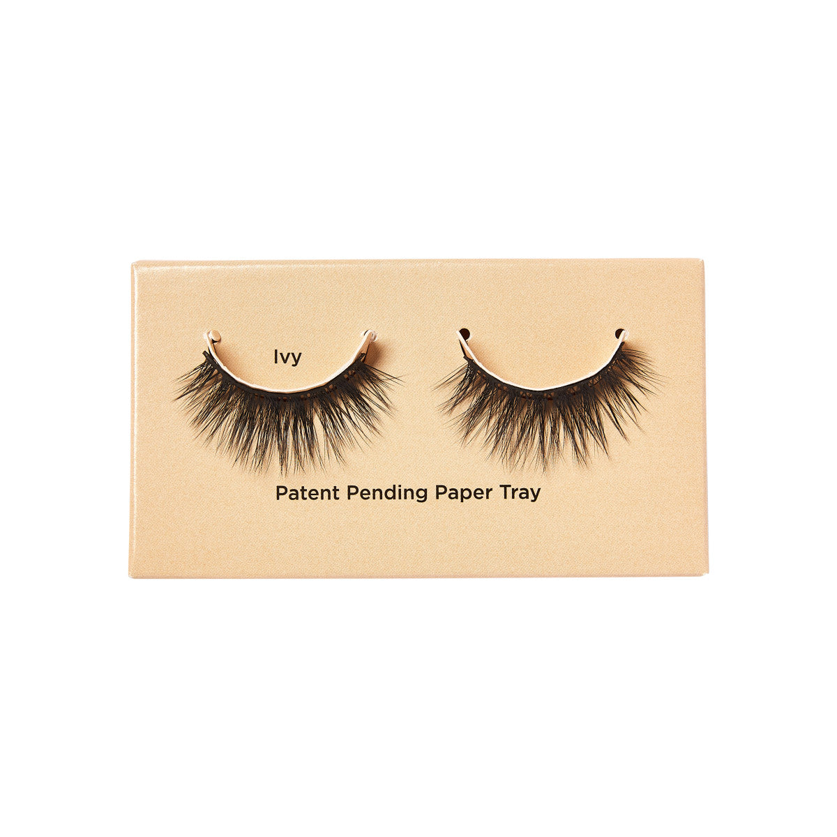 KISS Sister Nature Vegan Mink False Eyelashes, Style Ivy, Biodegradable, 1 Pair