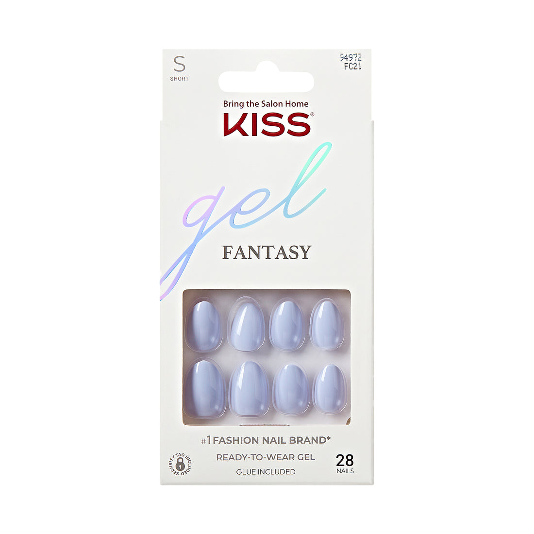 Kiss Gel Fantasy Press On Nails, &
