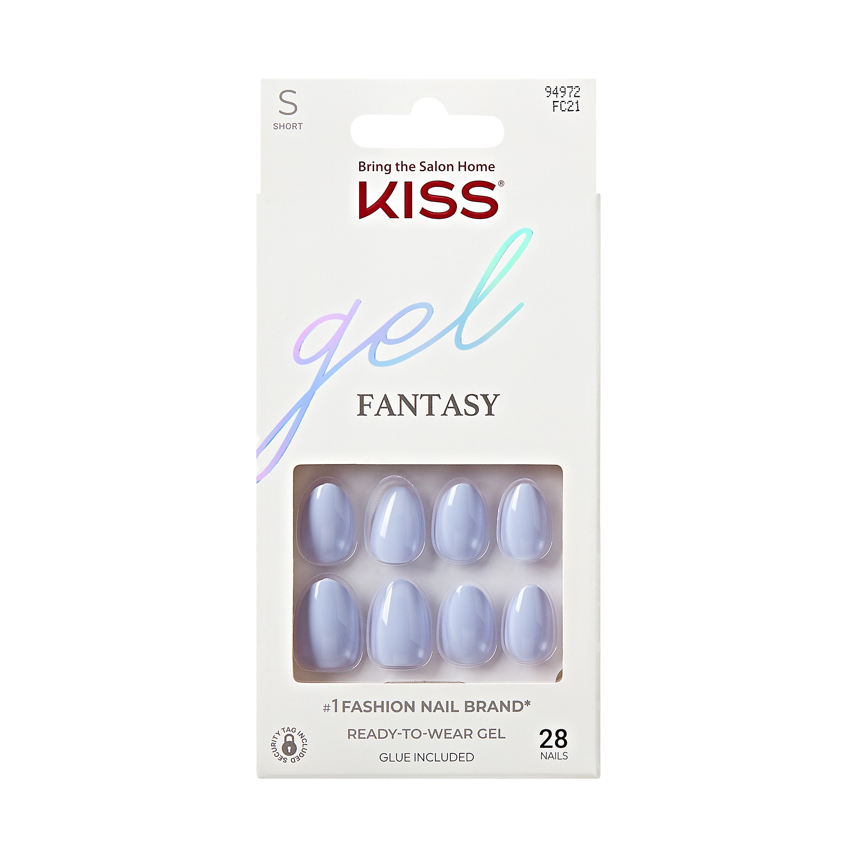 Kiss Gel Fantasy Press On Nails, &
