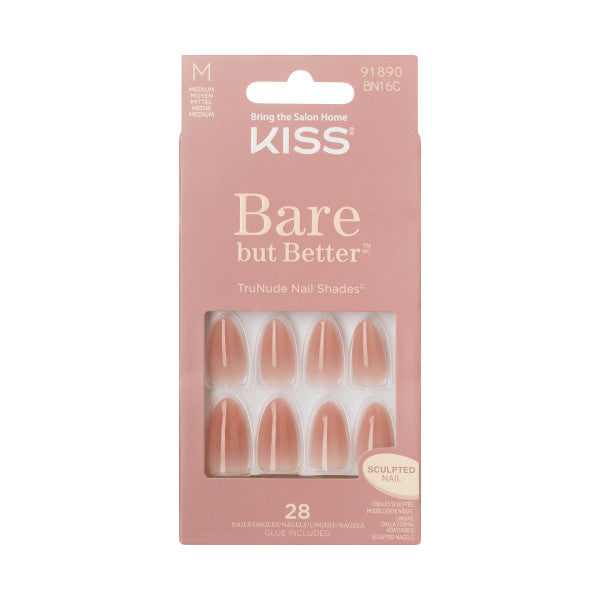 KISS Bare but Better Nails - Fairest Nude