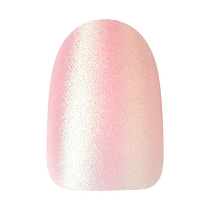 KISS Bare but Better Premium Press-On Nails, ‘Mocha’, Tělová, Short Oválý, 33 ks