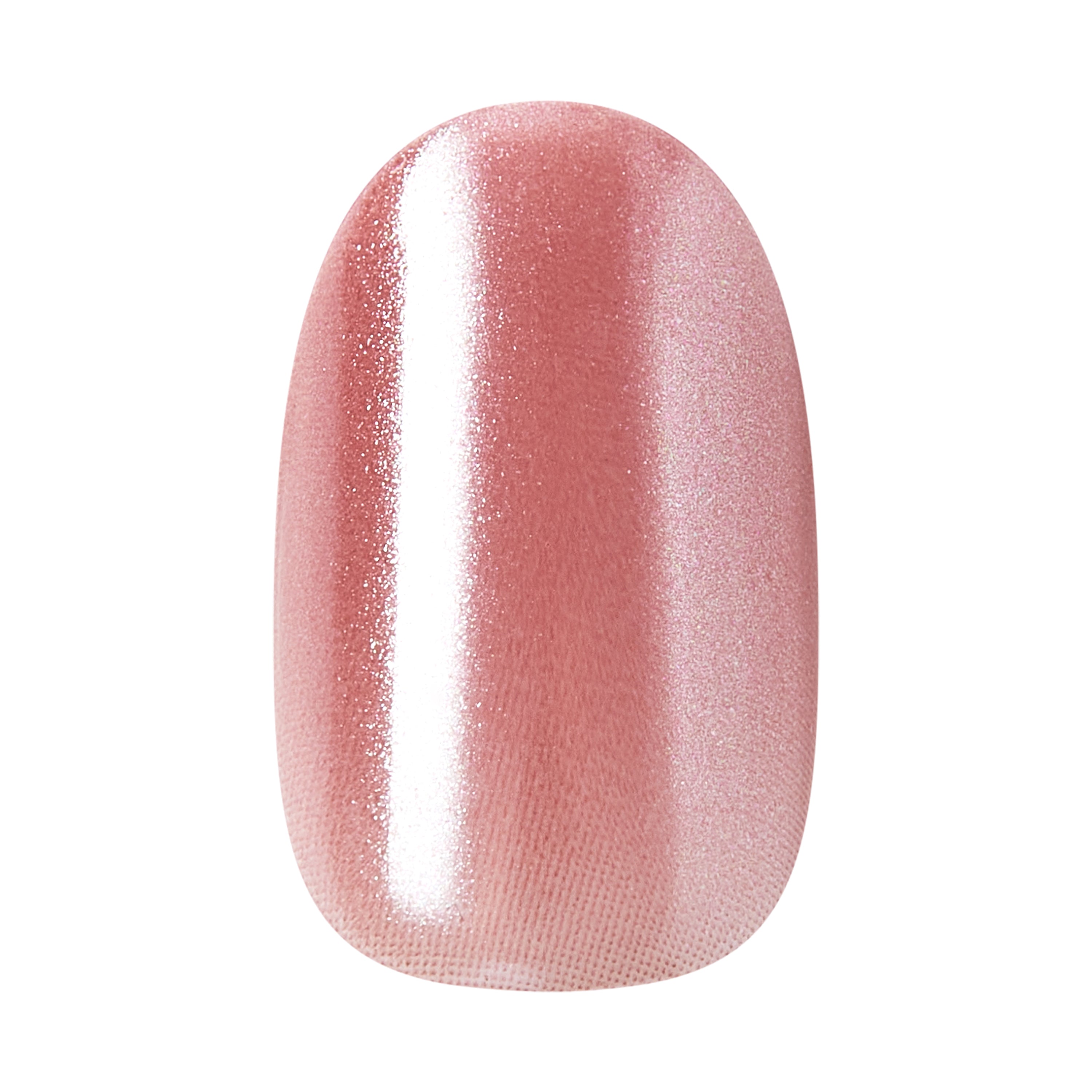 Kiss ColorFX od Impress Press On Nails, ‘Boundless’, Hnědá, Krátké Oválné, 30 Kusů