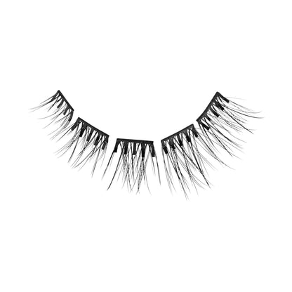 KISS imPRESS Falsies Press On Self Adhesive Eyelashes, Classic Natural, 36 Lash Clusters (Copy)