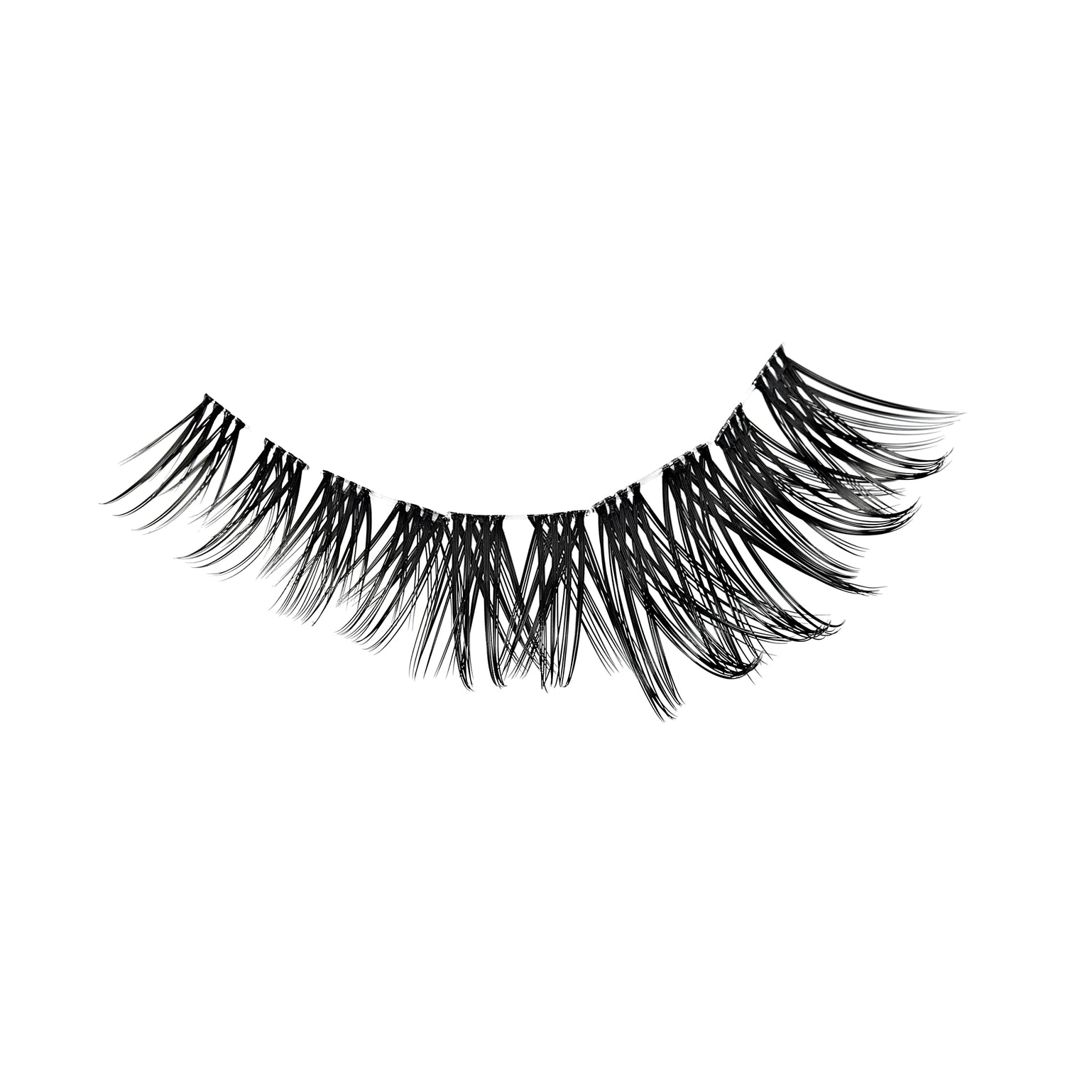 KISS FALSCARA Multipack False Eyelashes Lash Extensions, Classic Wispy, 50 Lash Clusters (Copy)
