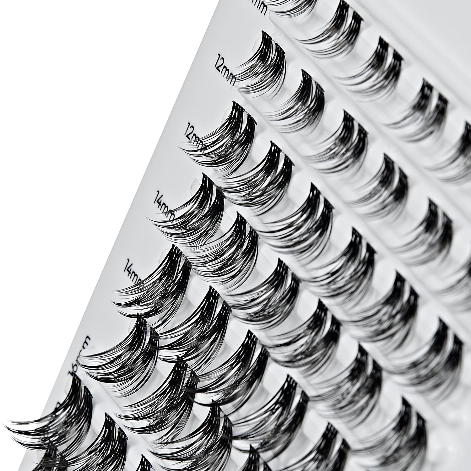 KISS FALSCARA Multipack False Eyelashes Lash Extensions, Classic Wispy, 50 Lash Clusters (Copy)