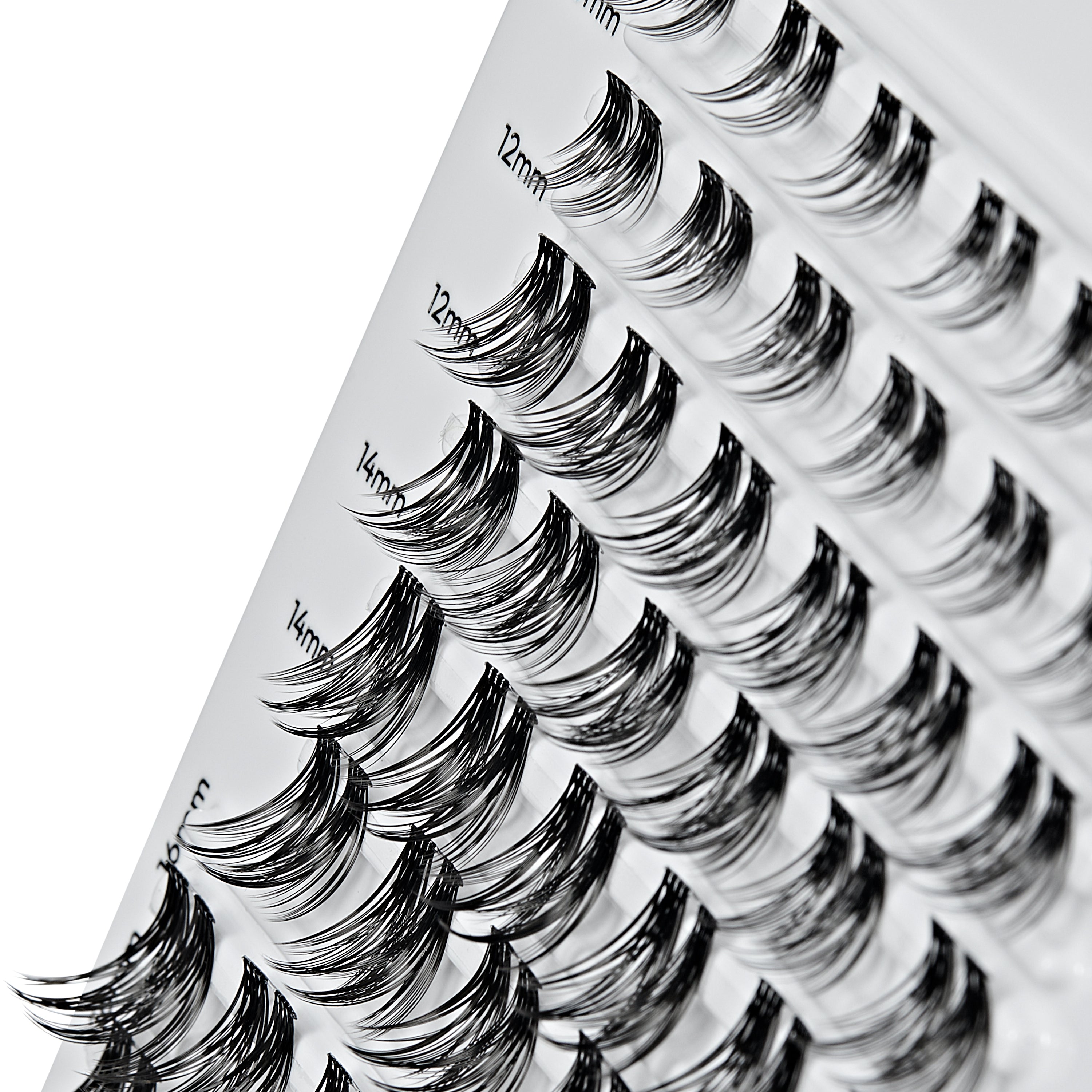 KISS FALSCARA Multipack False Eyelashes Lash Extensions, Classic Wispy, 50 Lash Clusters (Copy)