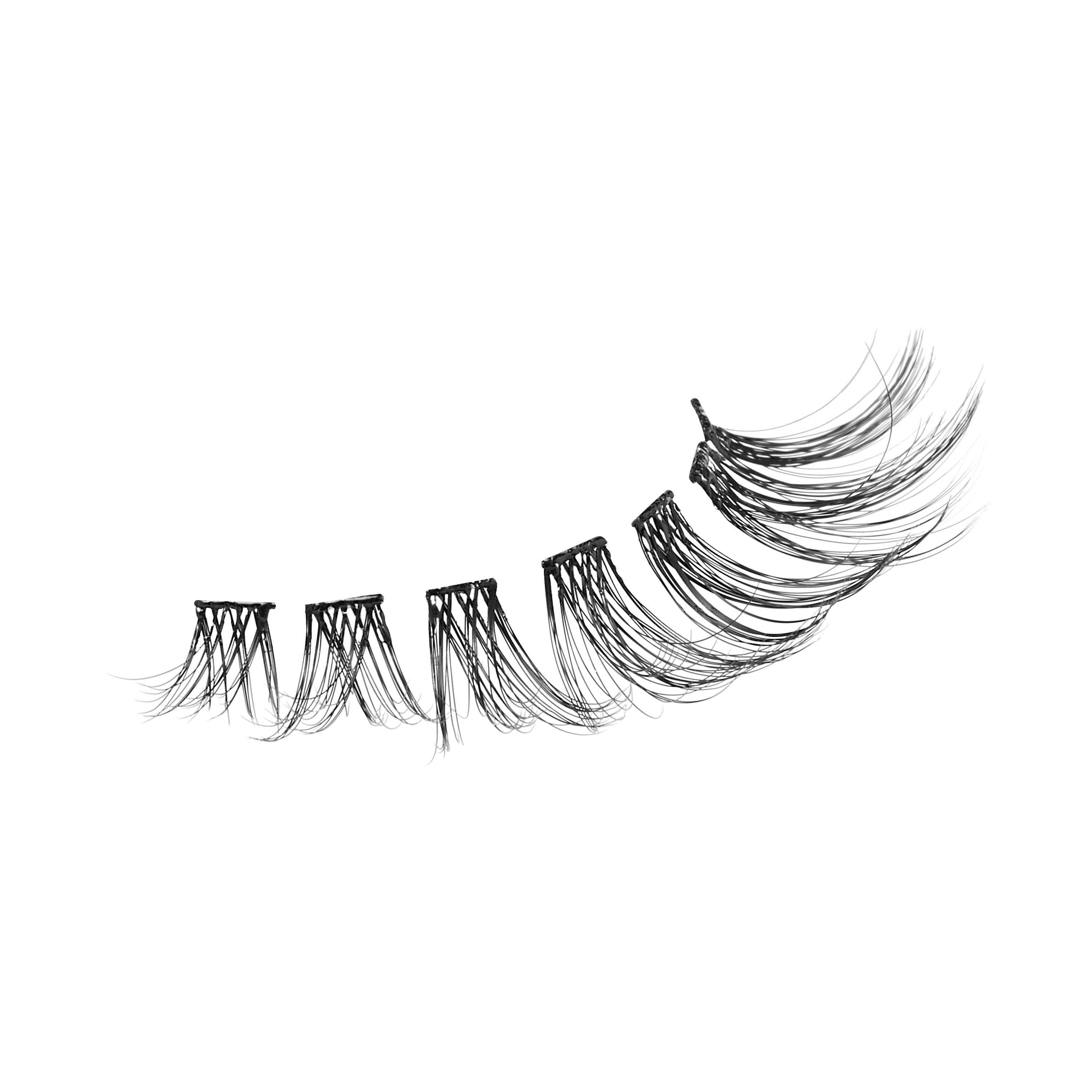 KISS imPRESS Pre-Glued Individual Lashes Kit, Self Adhesive Eyelashes, 60 Lash Clusters (Copy)