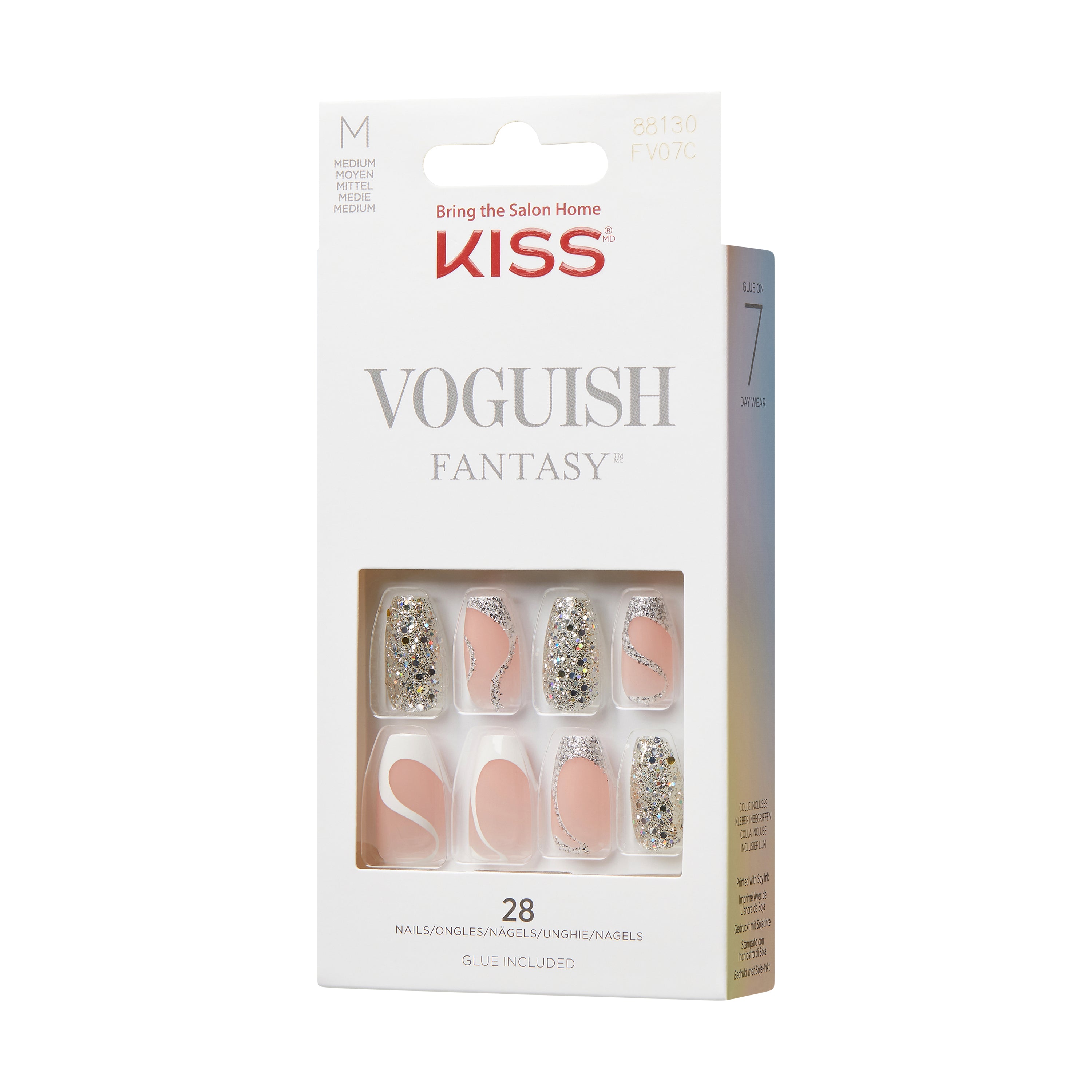 KISS Voguish Fantasy Press-On Nails, &