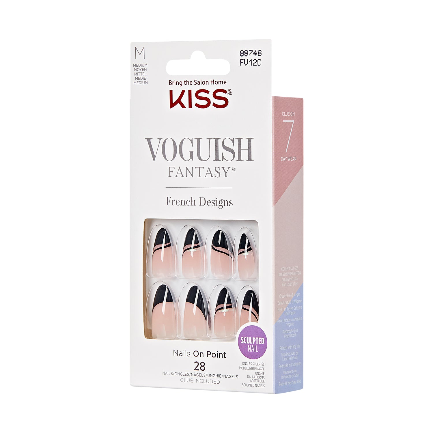 KISS Voguish Fantasy Press-On Nails, &