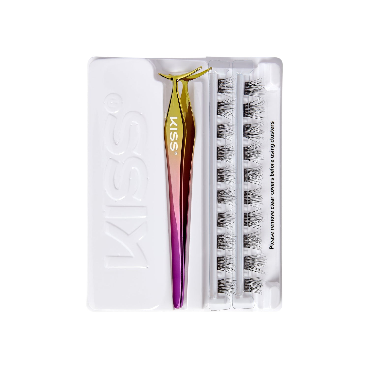 imPRESS Press-On Falsies Eyelash 20 Clusters - Natural