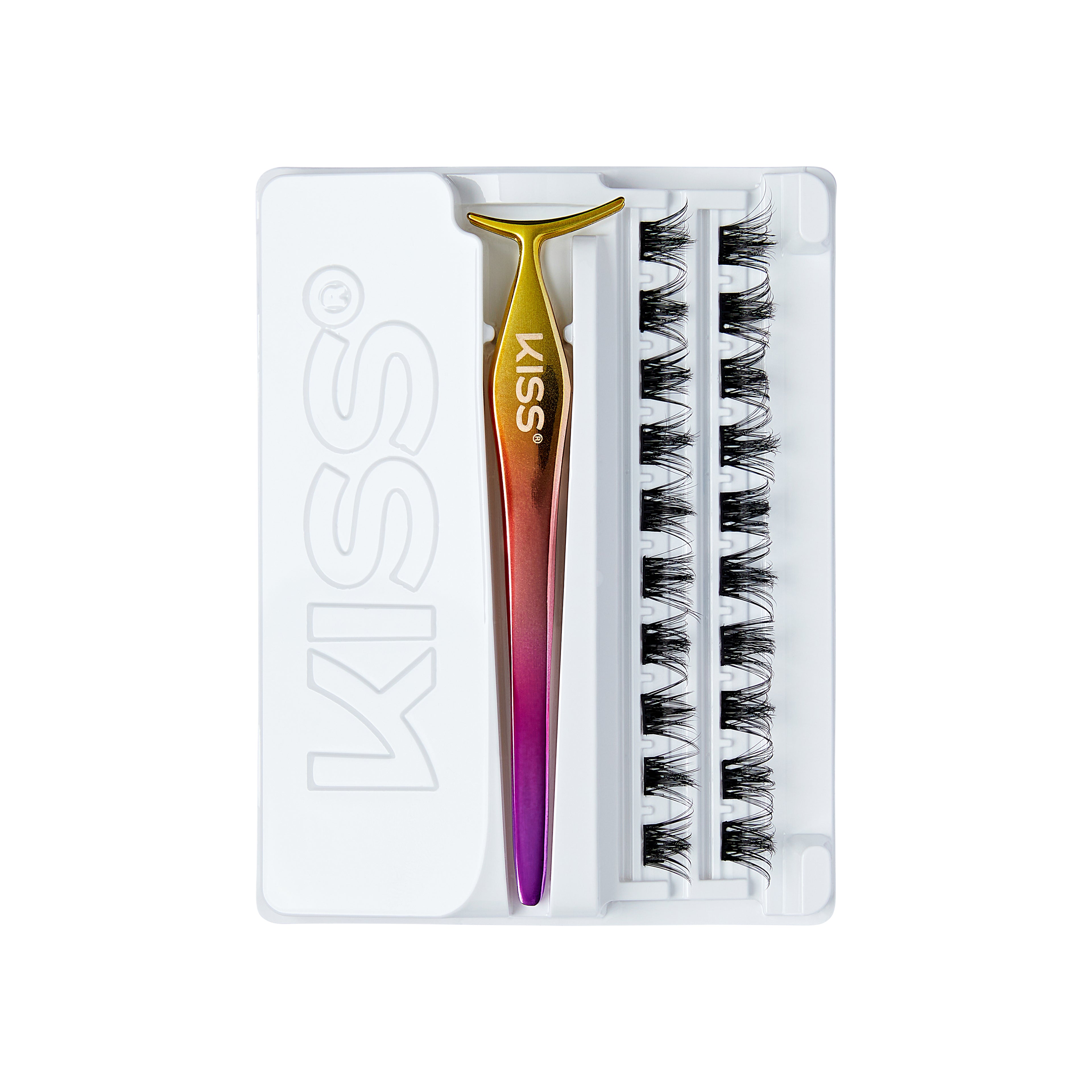 imPRESS Press-On Falsies Eyelash 20 Clusters - Spiky