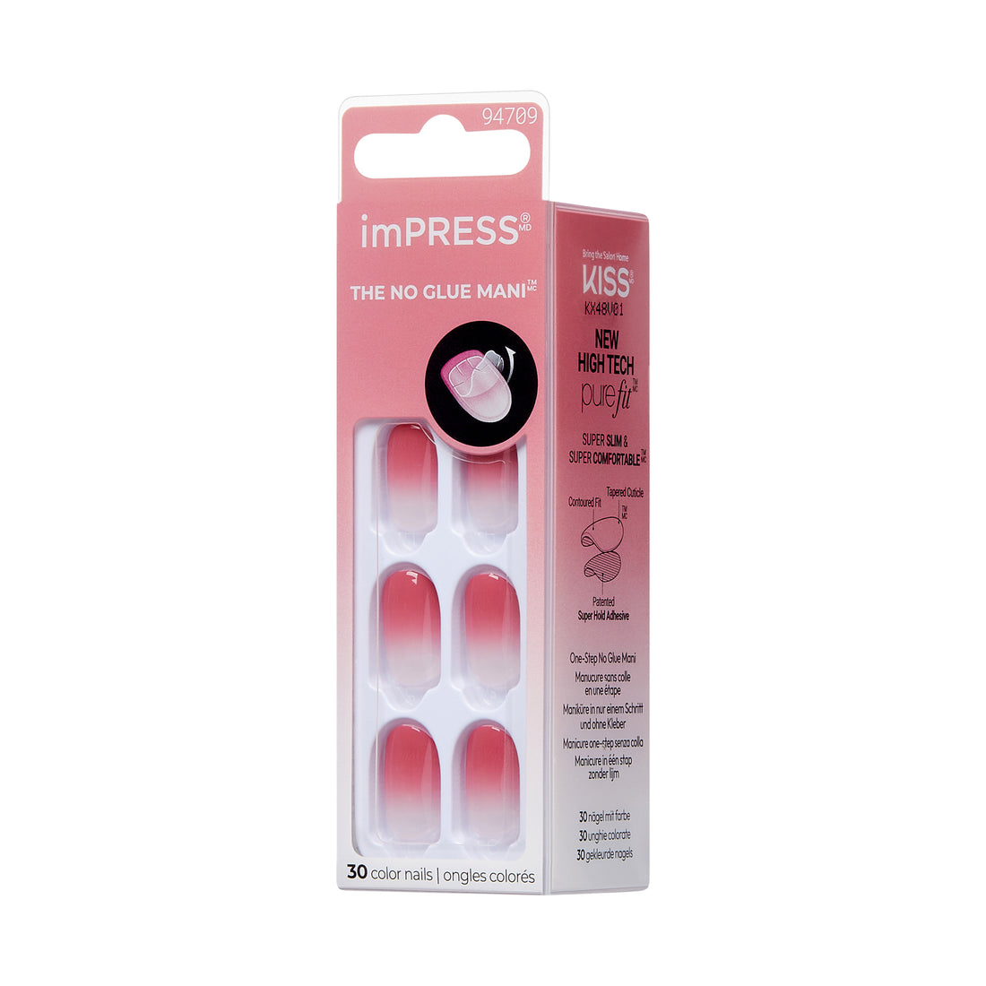 imPRESS Color Ombre Press On Nails - Beat The Heat