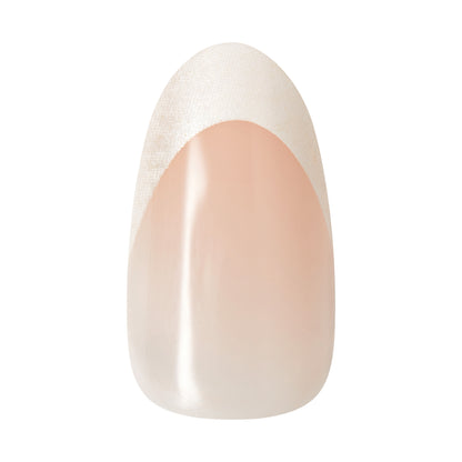 KISS imPRESS Press On Nails Almond, ‘Chills’, Bílá, Střední, 30 Kusů (Kopie)