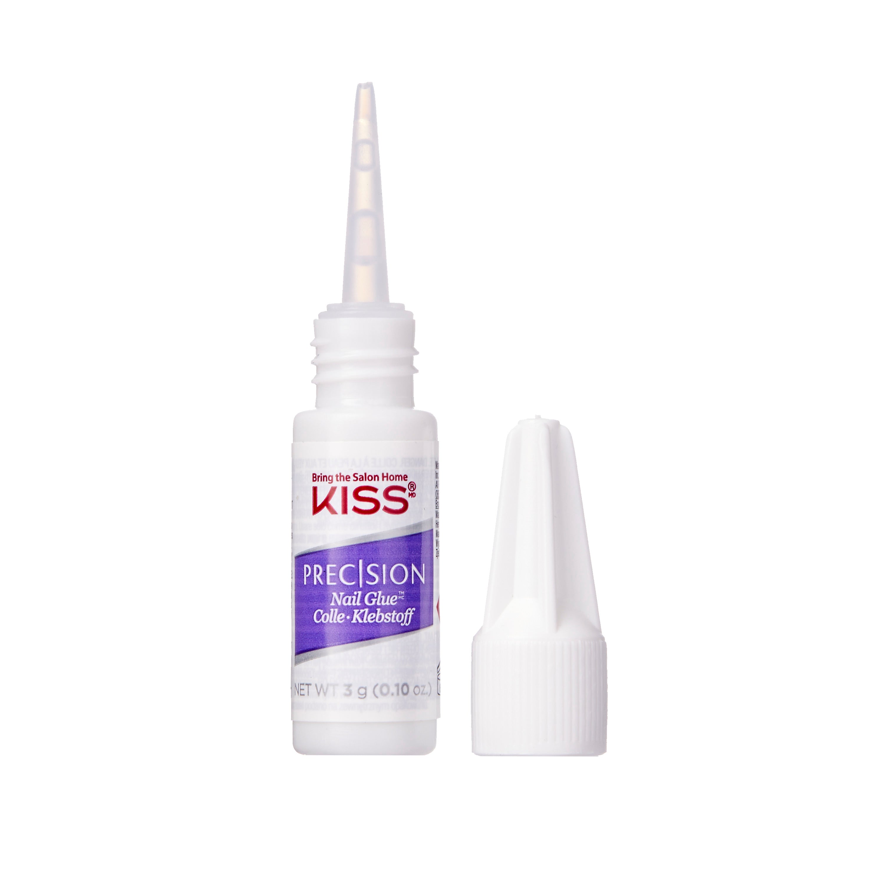 KISS Precision Nail Glue, Net Wt. 3g (0.10 oz.)