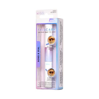 KISS FALSCARA False Eyelash Wisps Bond &amp; Seal, Double-Sided Tube, NET WT 9.0 g (0.29 oz.)