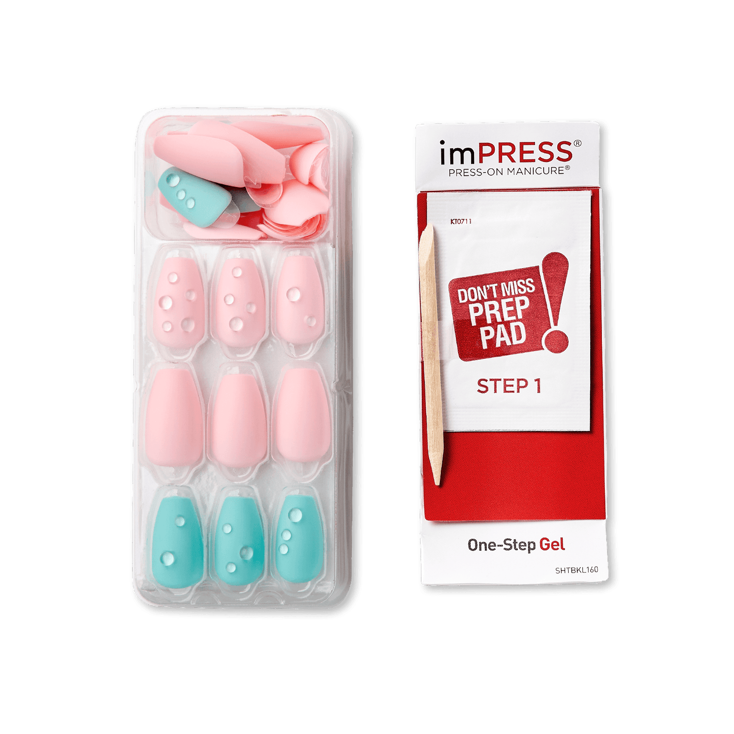 imPRESS Design Press-On Nails, No Glue Needed, &