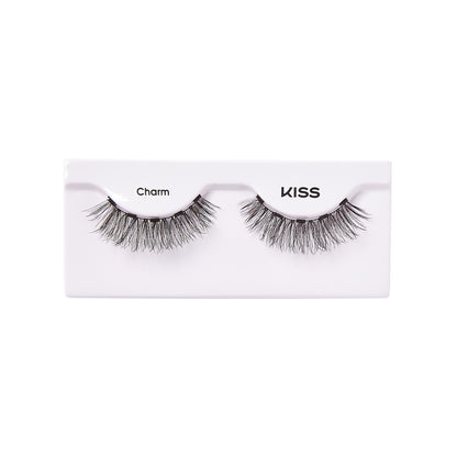 KISS Magnetic Lashes Flexiband 3 Double Strength Magnets False Eyelashes - Charm - 1 pair