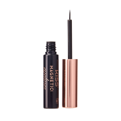 KISS Biotin Infused Magnetic Eyeliner, Černá, 0.16 oz.