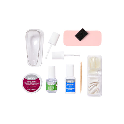 KISS Salon Dip, DIY Dip Powder Nail Kit Professional Dipping System, Professional Dipping System