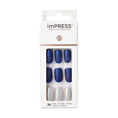 imPRESS Press-On Nails, No Glue Needed, Daydream, Vícebarevná, Medium Zaoblený, 30 ks