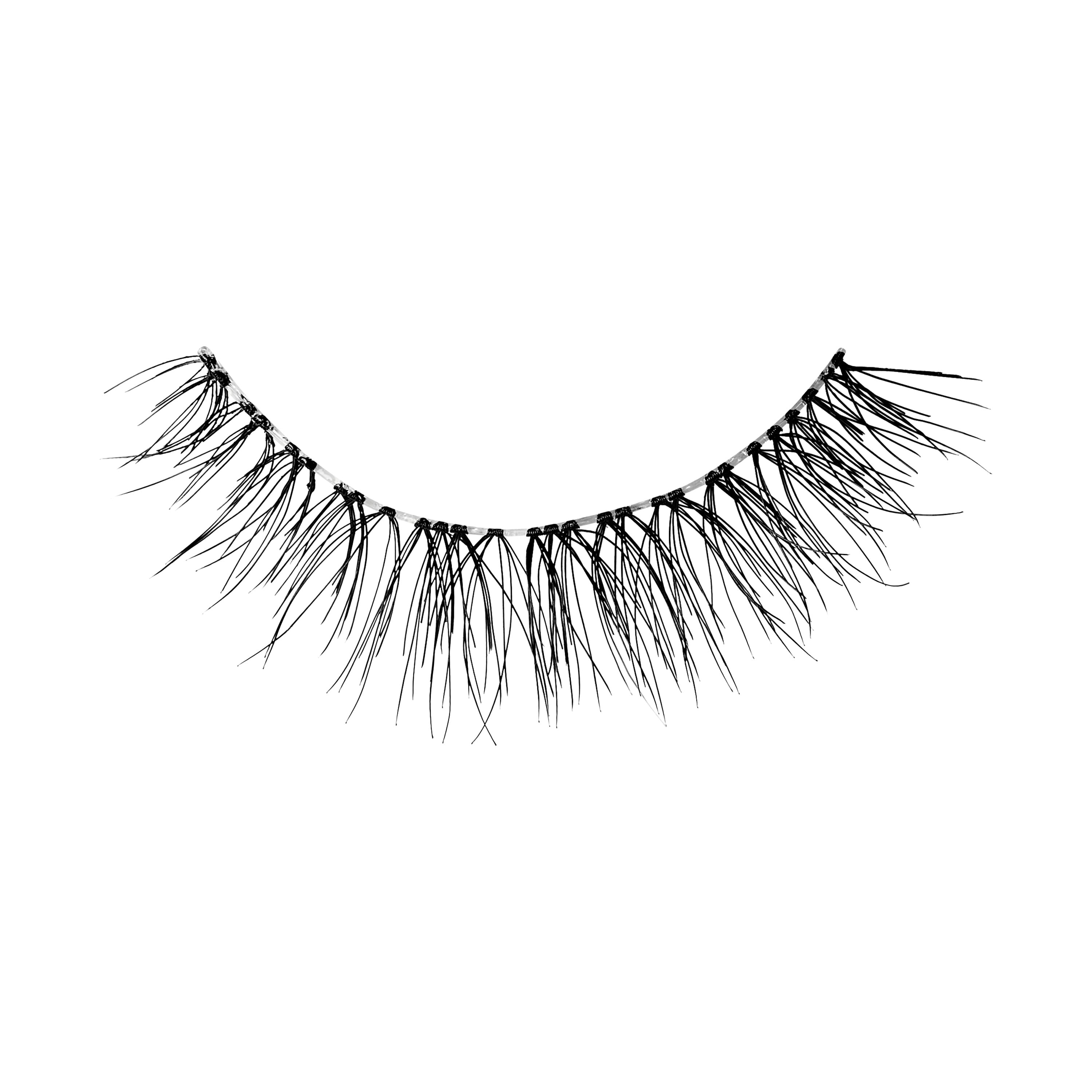 Kiss So Natural False Eyelashes, ‘Shy Natural’, 8mm-10mm, Natural Volume, 5 Pairs