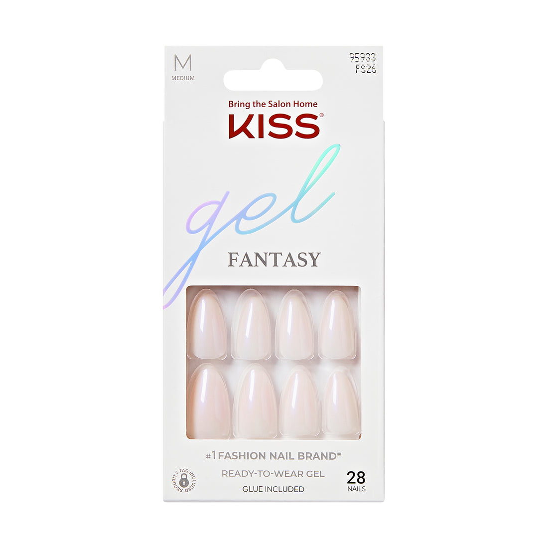 Kiss Gel Fantasy Press On Nails, &