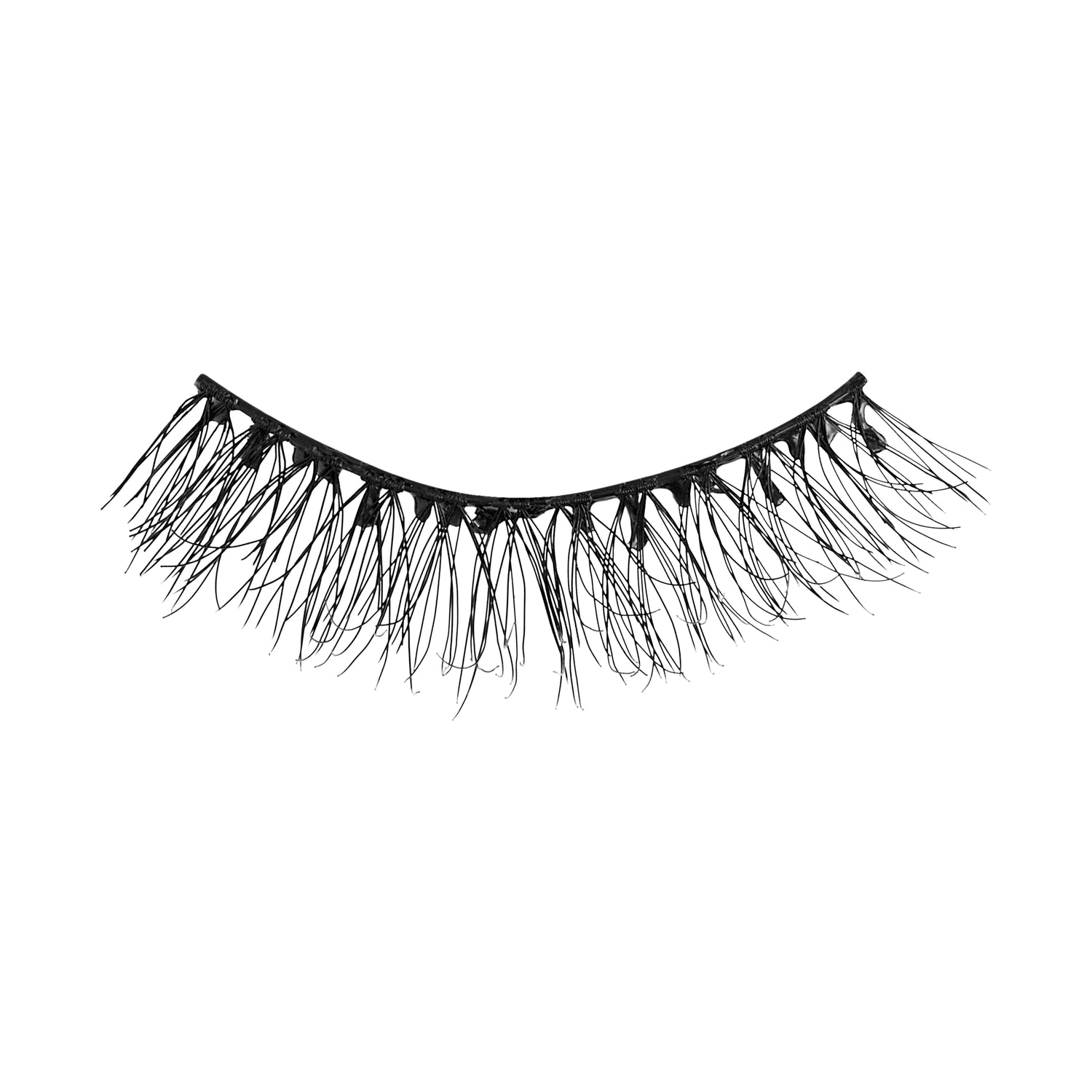 KISS imPRESS Pre-Glued Strip Lashes Kit, Classic Natural, 2 Pair Self Adhesive Eyelashes (Copy)