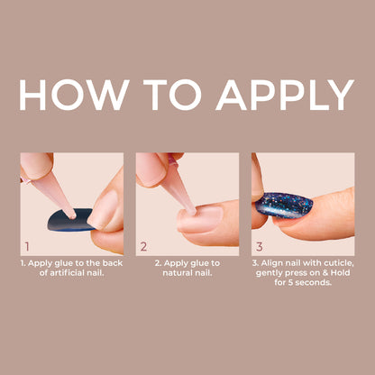 Kiss Gel Fantasy Press On Nails, &