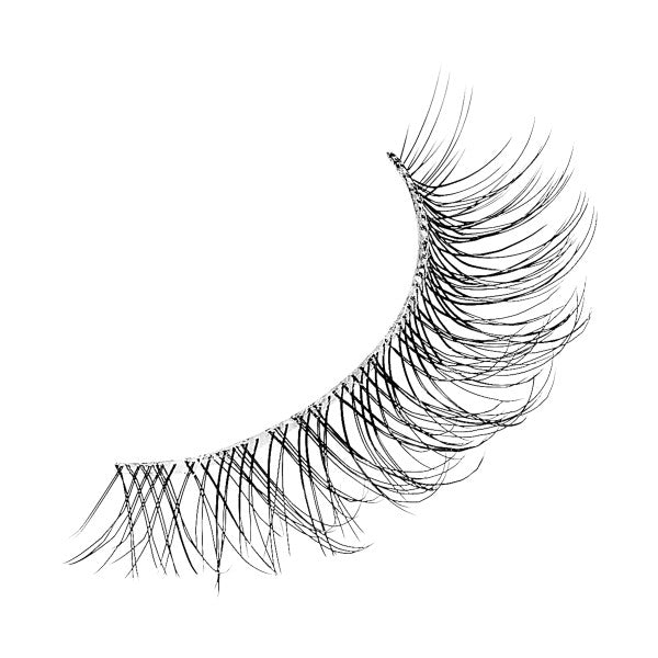 KISS The New Natural False Eyelashes Full Strip Lash Single Pack, &