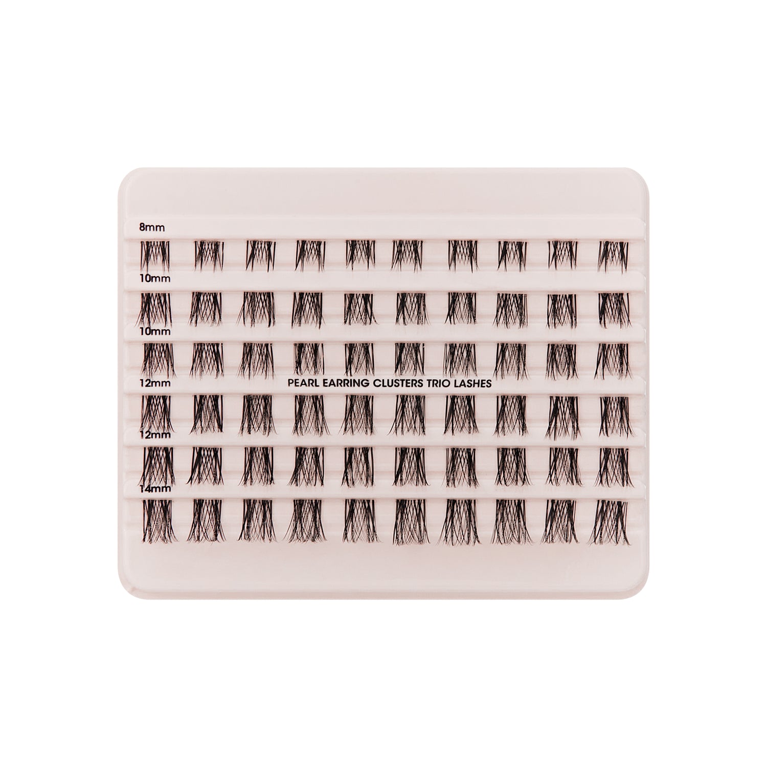 Kiss The New Natural False Eyelashes, Lash Extension Kit, Pearl Earring, 60 Trio Lash Clusters